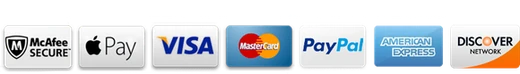 Sichere Zahlung – Visa, Mastercard, PayPal, Apple Pay